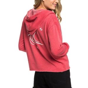 🏖️Roxy Red Moon Rising Wave Hoodie, Sz. M🏖